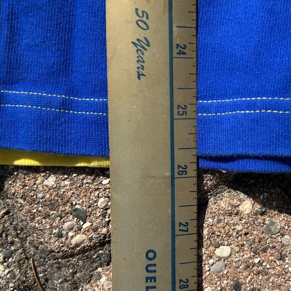 Vintage Tommy Hilfiger 90s Spell Out Rugby Men's Sz M EUC - Picture 9 of 9